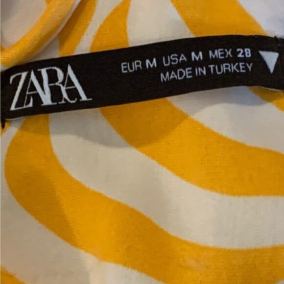 Zara Retro Halter Crop Top Size US Medium - Picture 4 of 4